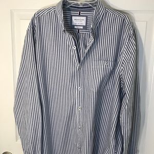 Button down striped shirt